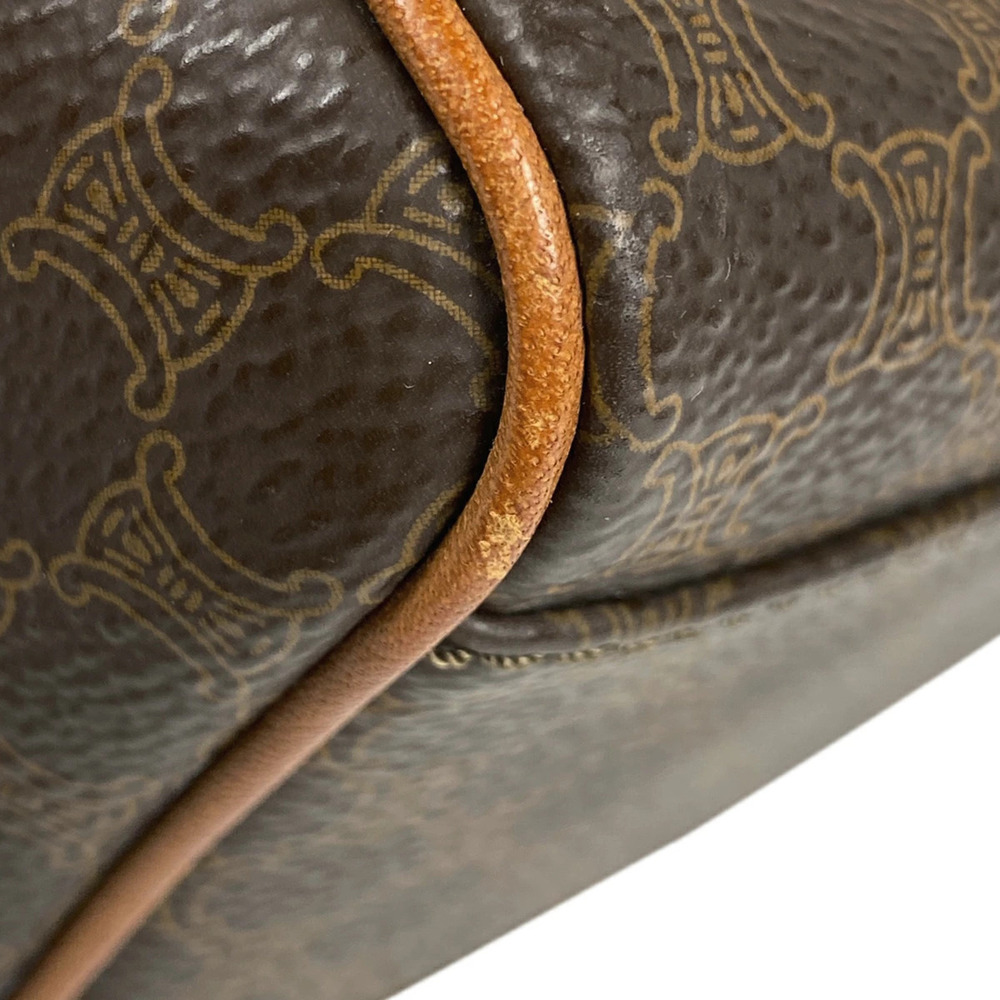 Celine Macadam Handbag Shoulder Bag Canvas Brown - Picture 3 of 7